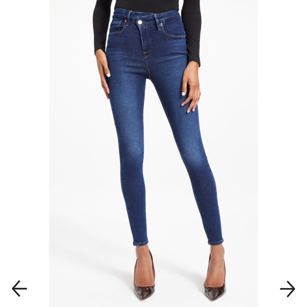 GOOD AMERICAN GOOD LEGS CROSSOVER | BLUE369 Skinny Jeans